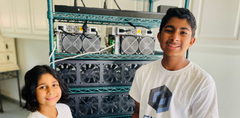 Dos hermanos de 14 y 9 años ganan más de 25.000 euros al mes 'minando' criptomonedas