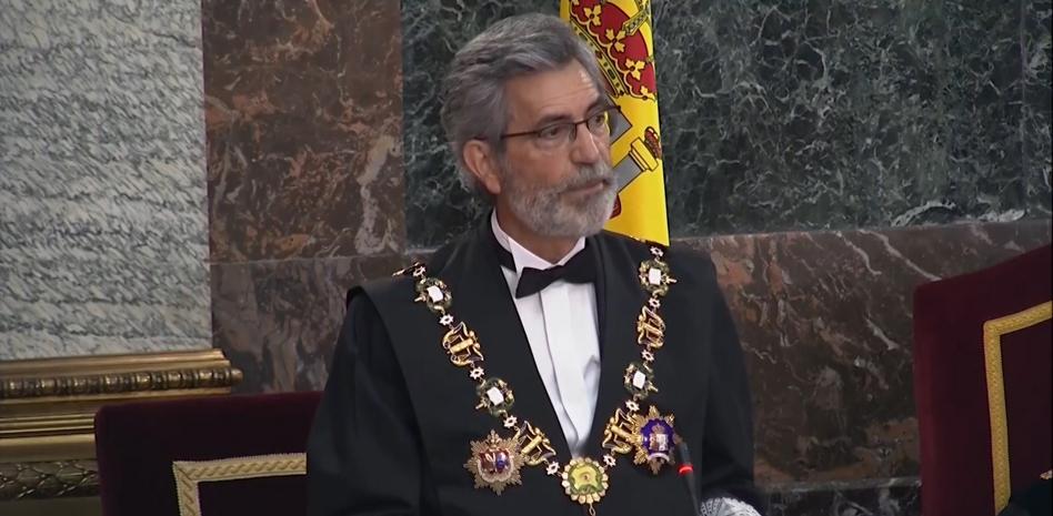 Lesmes critica la injerencia del Gobierno por la justificación de los indultos