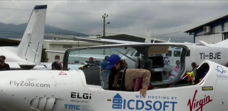 Una aviadora de 19 años aspira a ser la mujer más joven en dar la vuelta el mundo en solitario