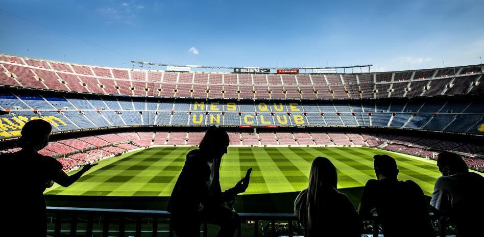 El Barça jugó 21 partidos con "riesgo" para el público