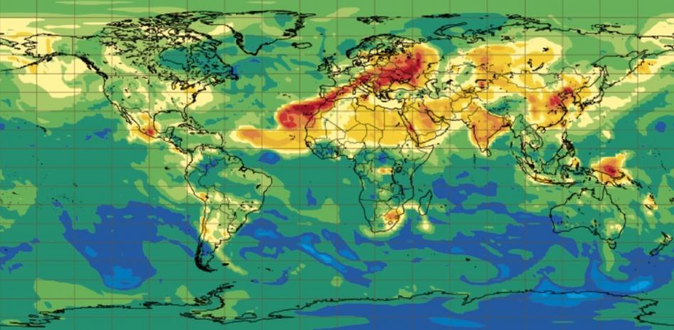 La nube de contaminación por azufre de La Palma llegará este fin de semana al Caribe