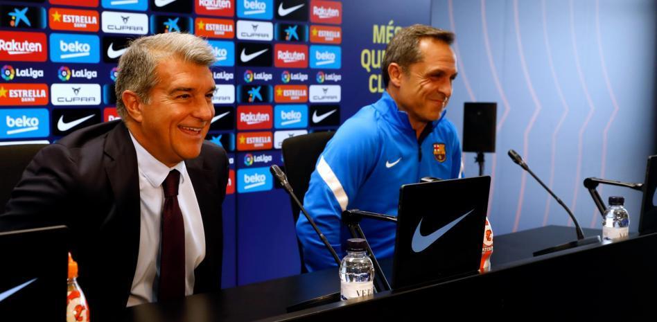 Laporta: "Xavi está en una situación muy interesante"