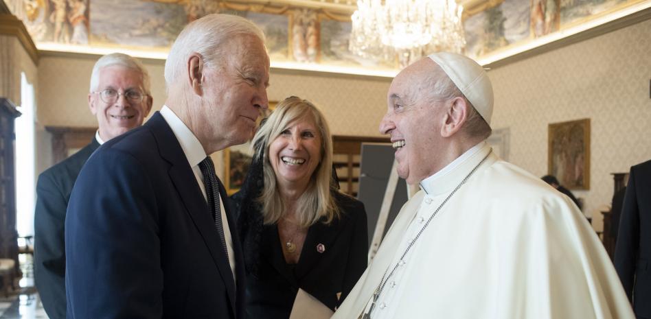 El Papa concede a Biden su audiencia más larga