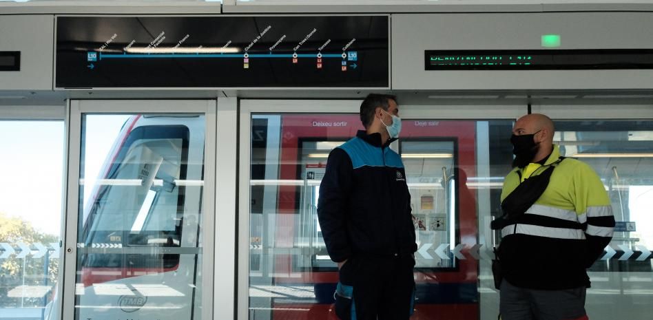 El metro completa su llegada a la Zona Franca de Barcelona tras años de espera