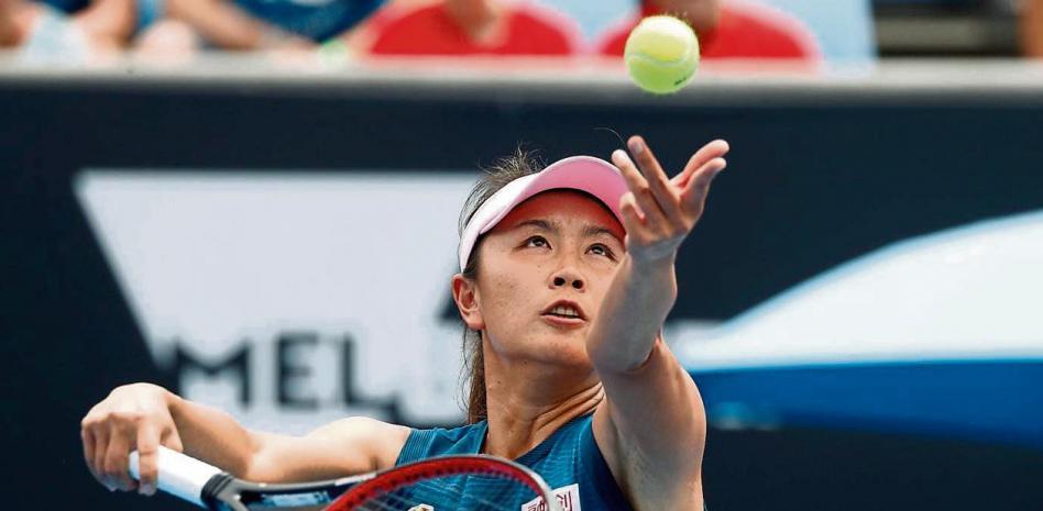 Sigue desaparecida la tenista china víctima de violación