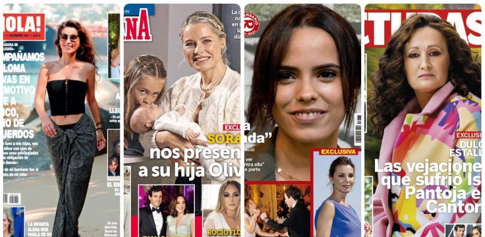 Paloma Cuevas, Soraya, Gloria Camila y Dulce protagonizan las portadas