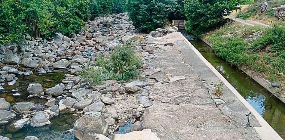 El extraño caso del río francés que llega medio seco a España