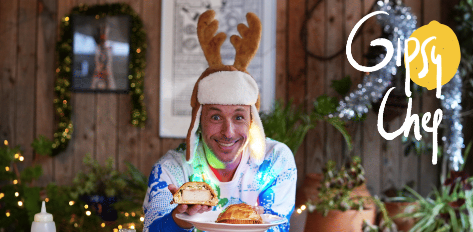 La receta de 'tofu Wellington' con queso feta más festiva de Gipsy Chef