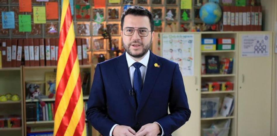 Aragonès confía en que el 2022 se desbloquee el conflicto político con el Estado