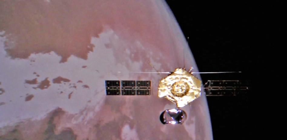 Nuevas imágenes de la superficie de Marte captadas por la misión china Tianwen-1
