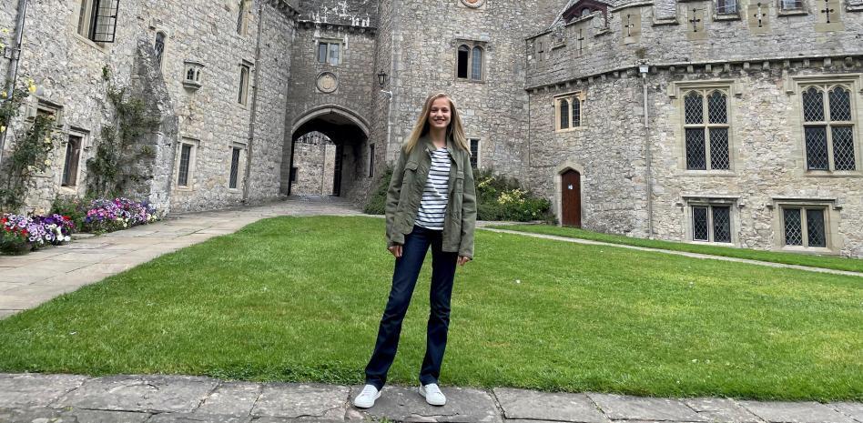 La princesa Leonor se queda sin Reyes