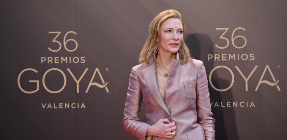 Cate Blanchett, “sin palabras” por recibir el primer Goya Internacional