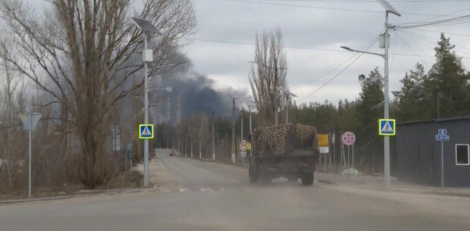 Las bombas retumban al este de Ucrania