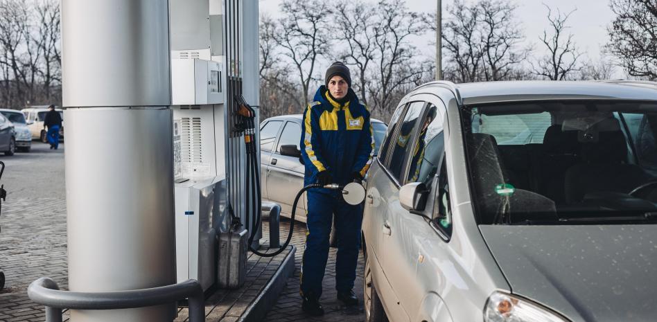 Desbandada del ejército ucraniano en el Donbass