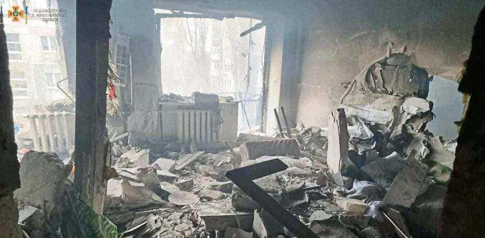 Dura ofensiva rusa en su avance hacia Odesa, en el mar Negro