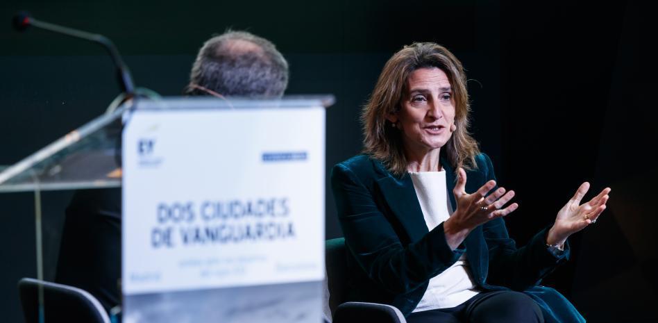 Teresa Ribera se queja de la poca implicación de Francia en la interconexión de gas