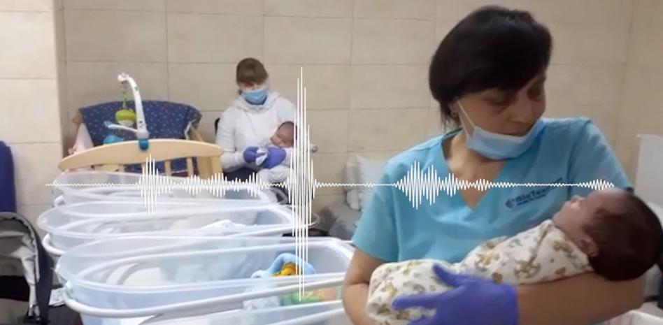 Bebés por encargo aguardan a sus padres extranjeros en un sótano de Kyiv 