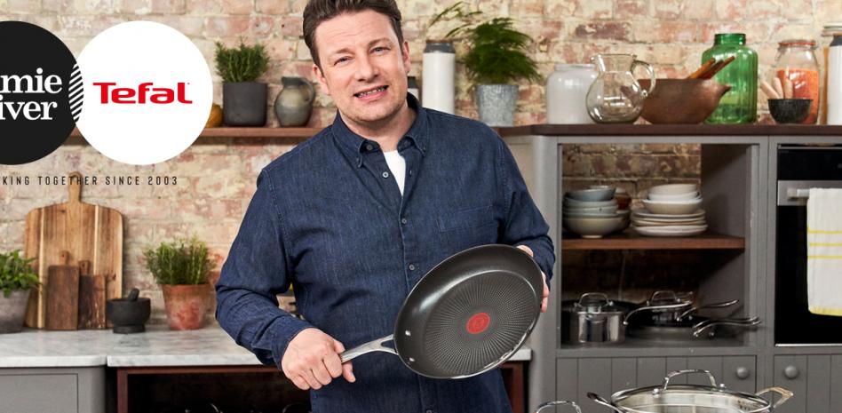 Consigue el juego de 3 sartenes Tefal que usa el chef Jamie Oliver con un descuento del 27% en Amazon