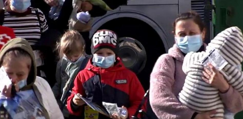 Refugiados ucranianos acercan a Gernika los horrores de Mariúpol