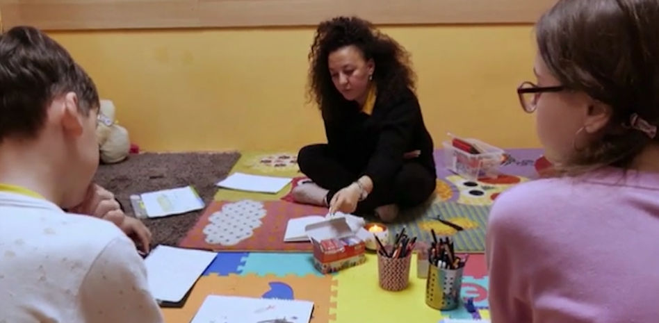 La guerra vista a través de los dibujos de los niños ucranianos