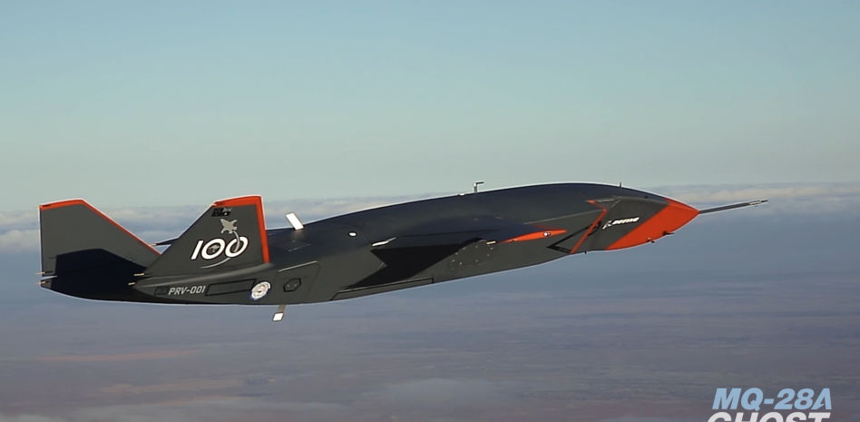 Así funciona 'Ghost Bat', el dron guardaespaldas que sirve de apoyo a cazas y aviones de espionaje