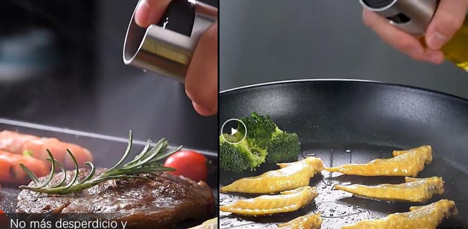 Este es el pulverizador de aceite más vendido en Amazon ¿De verdad ahorramos con él?