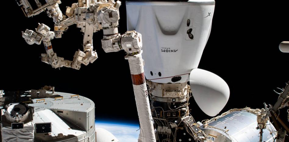 Horario y dónde ver la llegada a la Tierra de la primera misión privada a la Estación Espacial Internacional