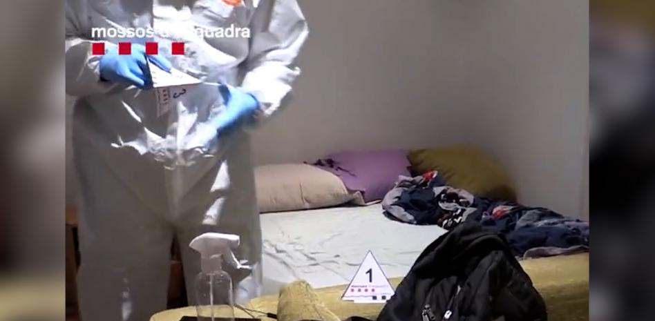 Las cámaras de videovigilancia captaron al violador de Igualada persiguiendo a la víctima