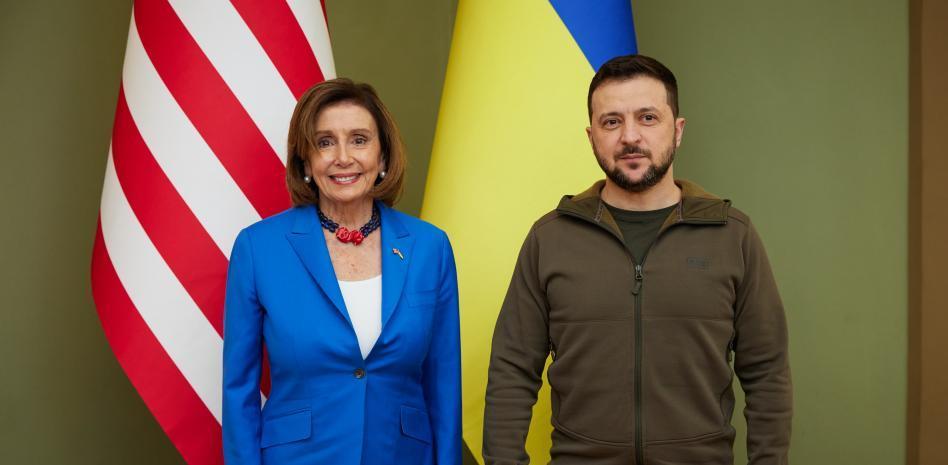 Pelosi viaja a Ucrania para transmitir a Zelenski que ya no hay marcha atrás