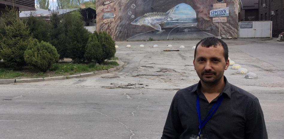 Alexander Beluga, un cosaco en Zaporiyia