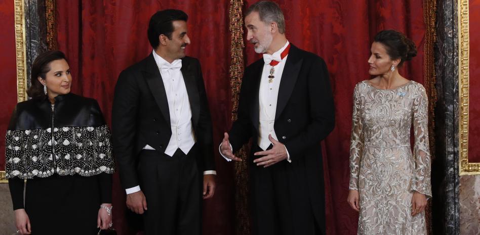 El emir de Qatar anuncia una inversión de 4.700 millones de euros en España