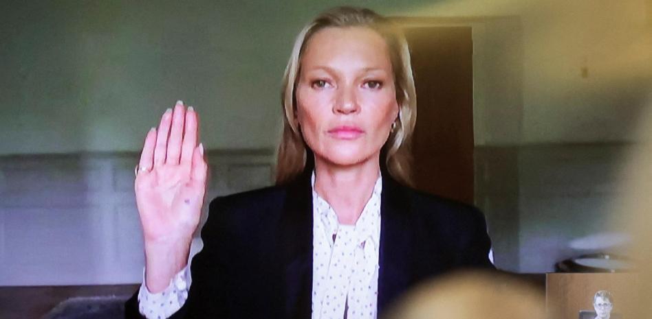 Kate Moss declara en el juicio de Depp contra Heard: "Él nunca me tiró por las escaleras"