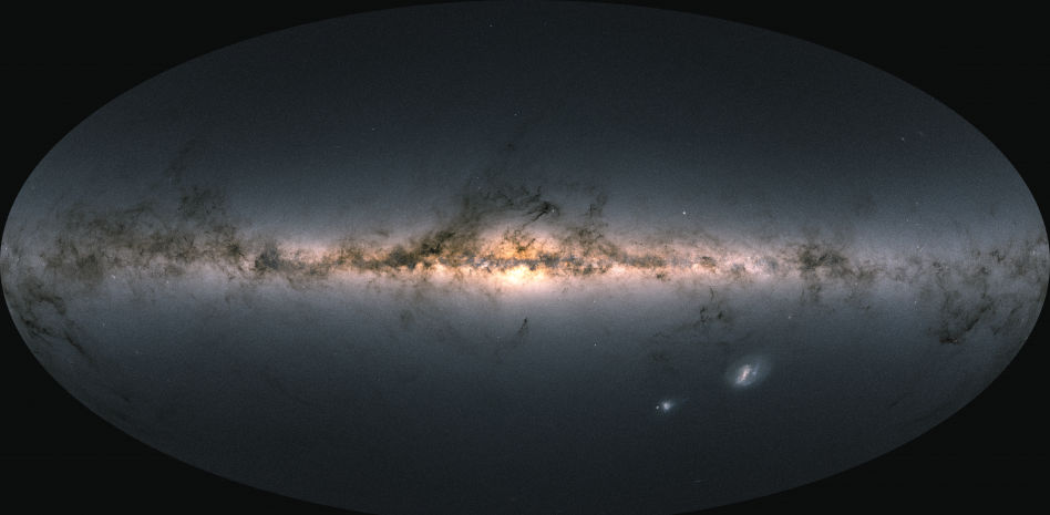 La misión Gaia publica el mapa más preciso de la Vía Láctea