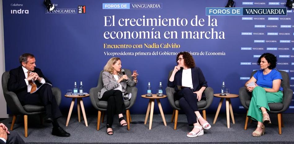 Calviño achaca a la pandemia el déficit de inversión en Catalunya