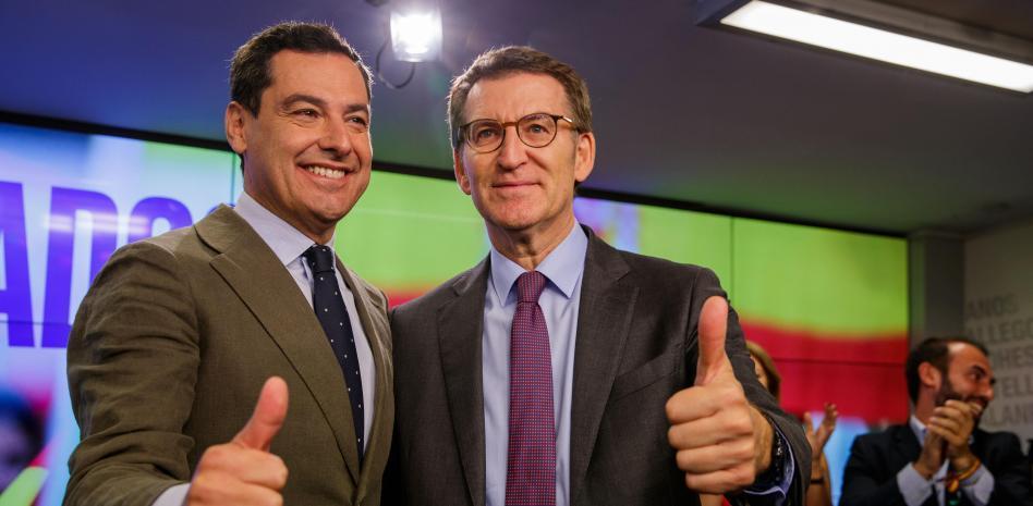 Feijóo acepta "los deberes" del PP andaluz para llegar a Moncloa con mayoría absoluta