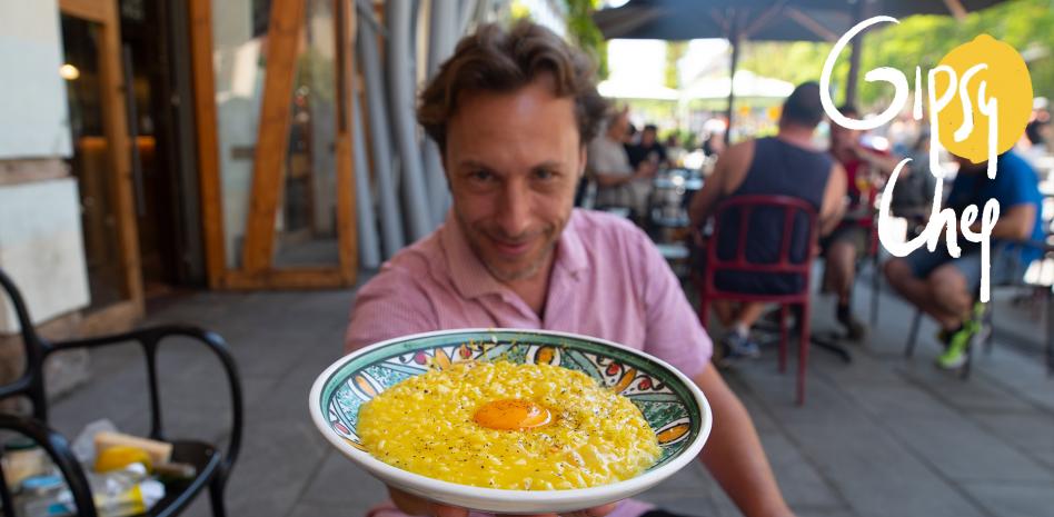 La receta más cremosa del (casi) auténtico risotto a la milanesa de Gipsy Chef