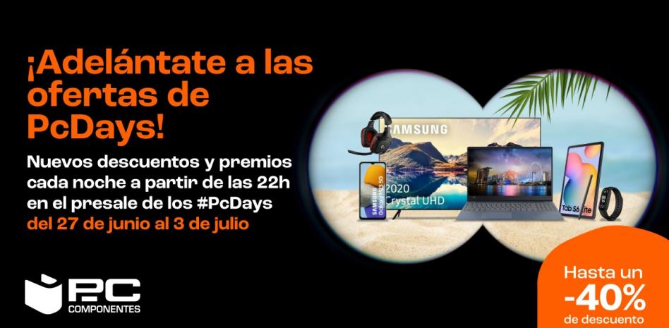 El PcDays Festival se amplía hasta el jueves 13 de julio: aprovecha los descuentos de hasta el 60% de PcComponentes