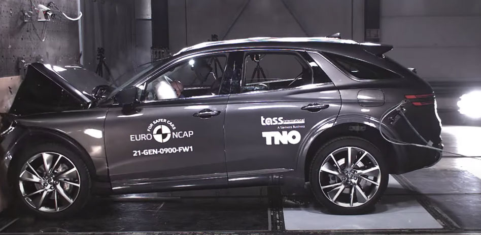 Génesis GV70 consigue cinco estrellas en seguridad en el test Euro NCAP