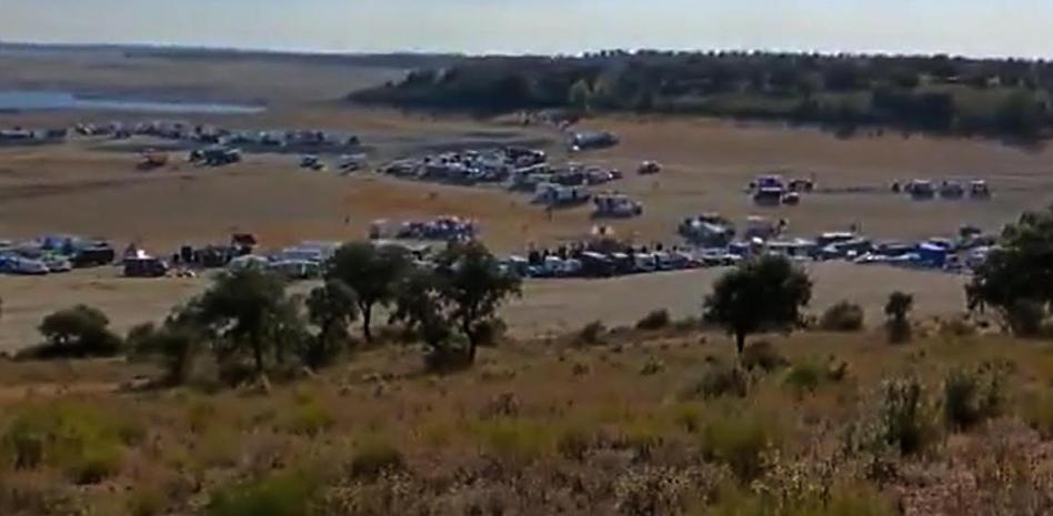 Más de 2.000 'hippies' europeos se citan en una fiesta ilegal en un pueblo de Zamora