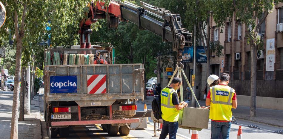 El Eixample inicia el proceso de transformación en ejes verdes
