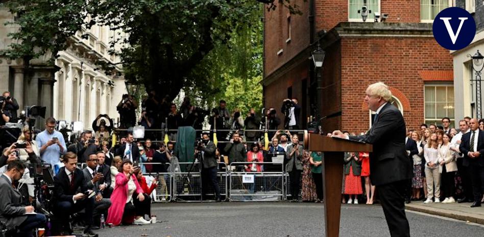 Boris Johnson se despide con un "eso es todo, amigos"
