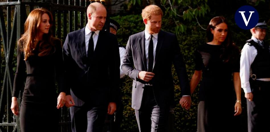 Los duques de Sussex y los príncipes de Gales se reencuentran después de dos años y medio