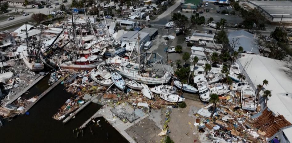Las imágenes aéreas de la devastación en Florida tras el paso del huracán ‘Ian’