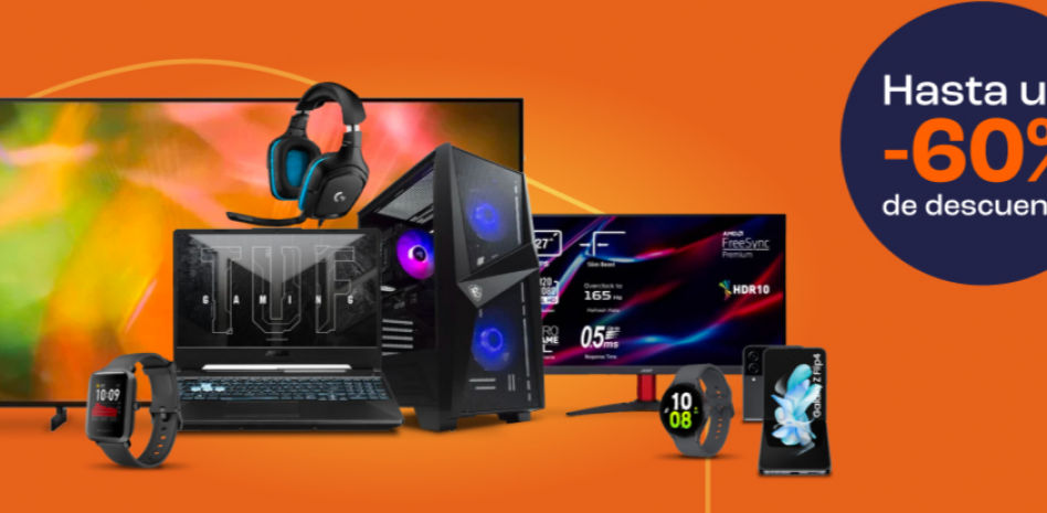 Las ofertas más destacadas de los Días Naranjas de PcComponentes: Portátiles, auriculares y mucho más