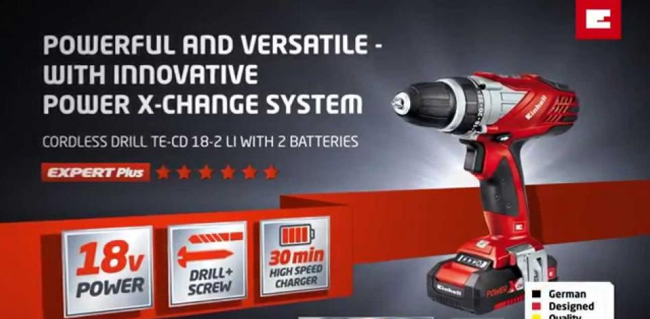 Ofertas exclusiva Prime: Descuento del 32% en el atornillador inalámbrico Einhell