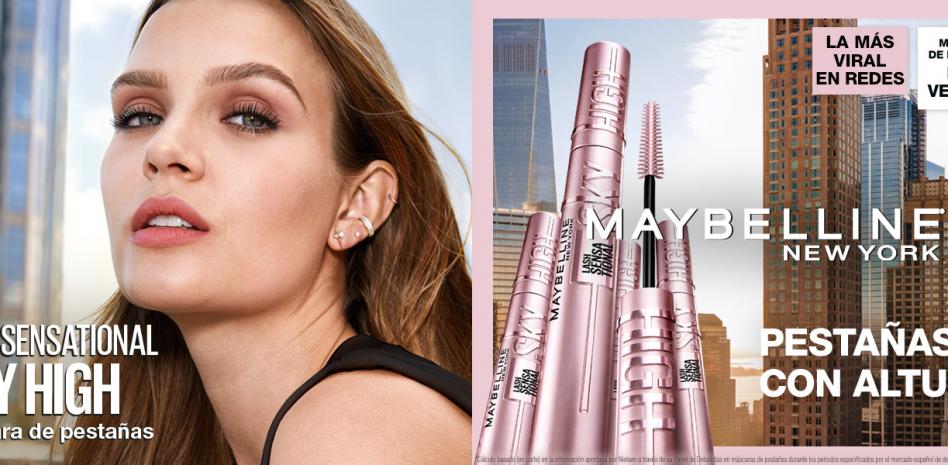 Oferta exclusiva Prime: Descuento del 17% en la máscara de pestañas Maybelline New York Lash Sensational Sky High
