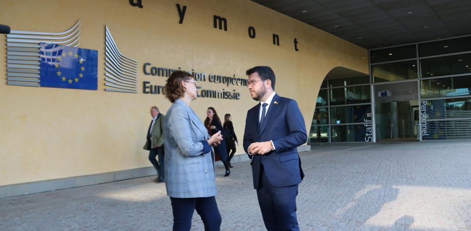 Aragonès ofrece la cooperación de Catalunya en los objetivos de soberanía estratégica de la UE