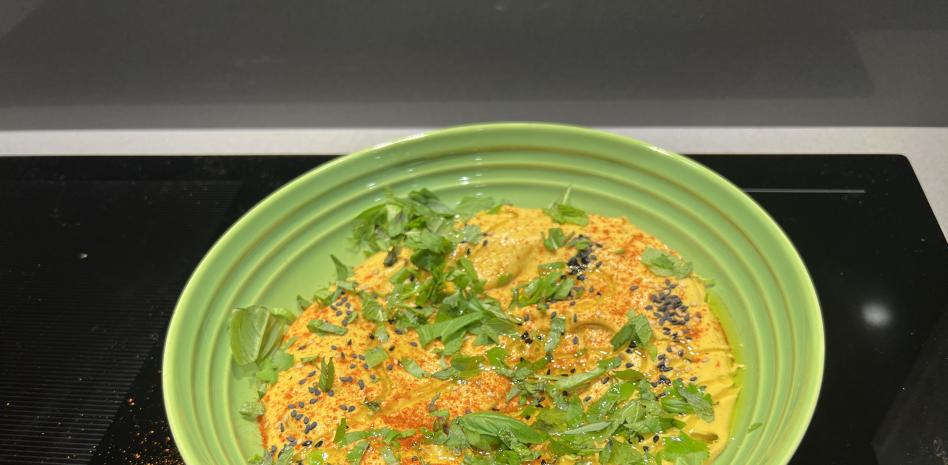 La receta exprés de hummus de boniato de Miquel Antoja