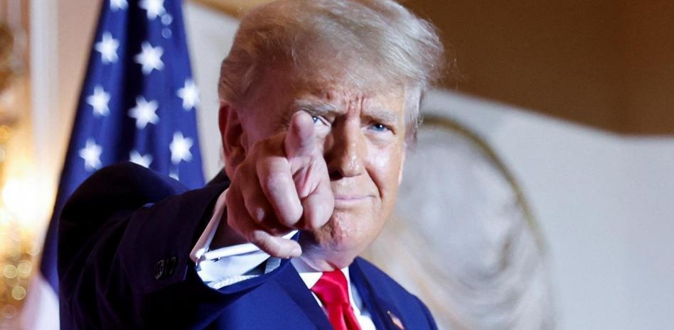 Trump proclama su candidatura al 2024 entre peleas internas de los republicanos