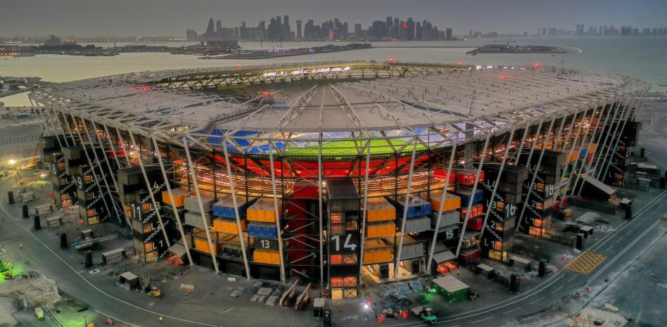 Qatar empieza a desmontar el 974, el prodigioso 'estadio de los contenedores'